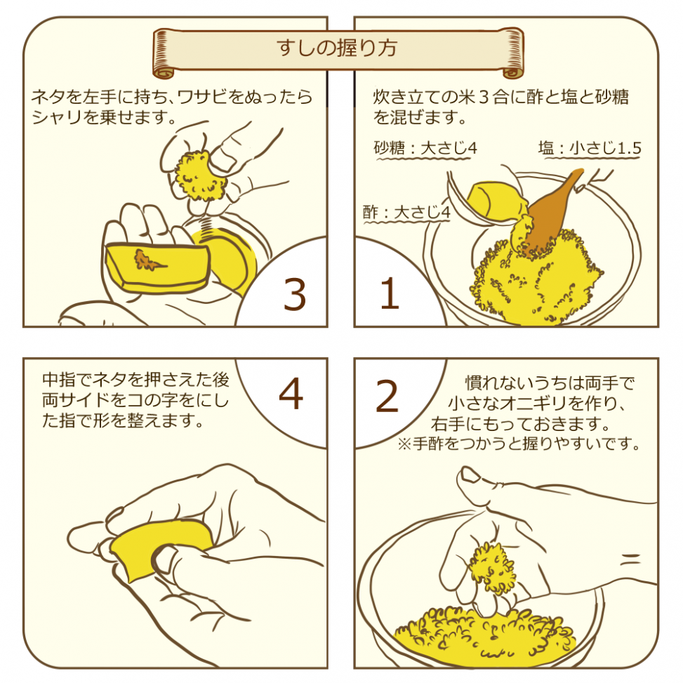 寿司職人に自宅でできる「寿司の握り方」の基本のキを教わってきた - メシ通ホットペッパーグルメ