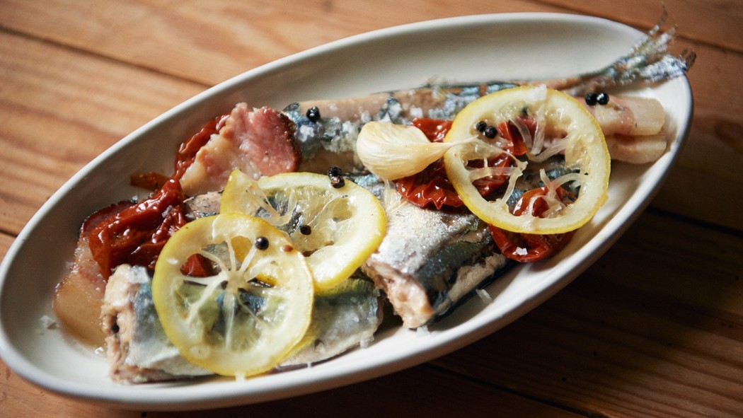 キハダ、キメジ、メジのコンフィ