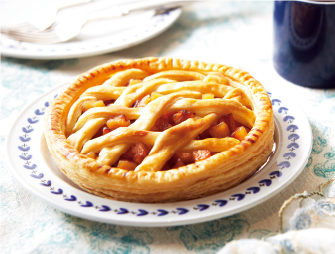 冷凍パイシートで作る綺麗な三つ編みアップルパイクラシル