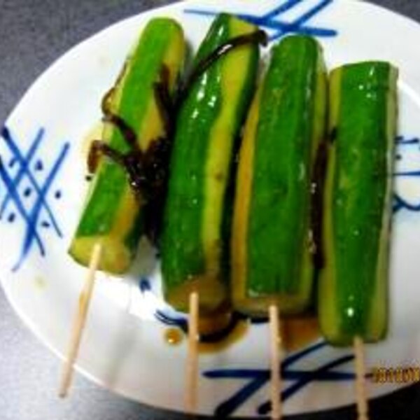 おつまみに最適『きゅうりの一本漬け』