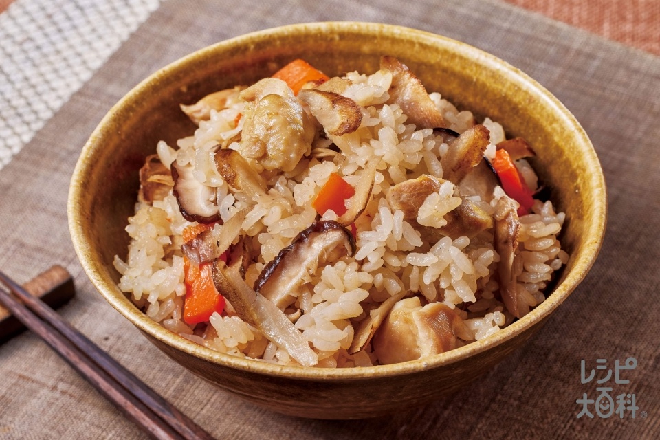 明太子としらすの混ぜご飯