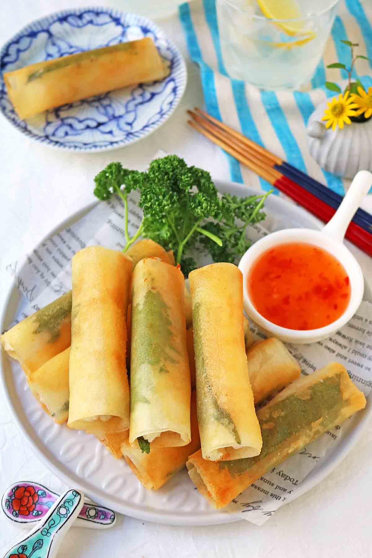 エビのスティック春巻き