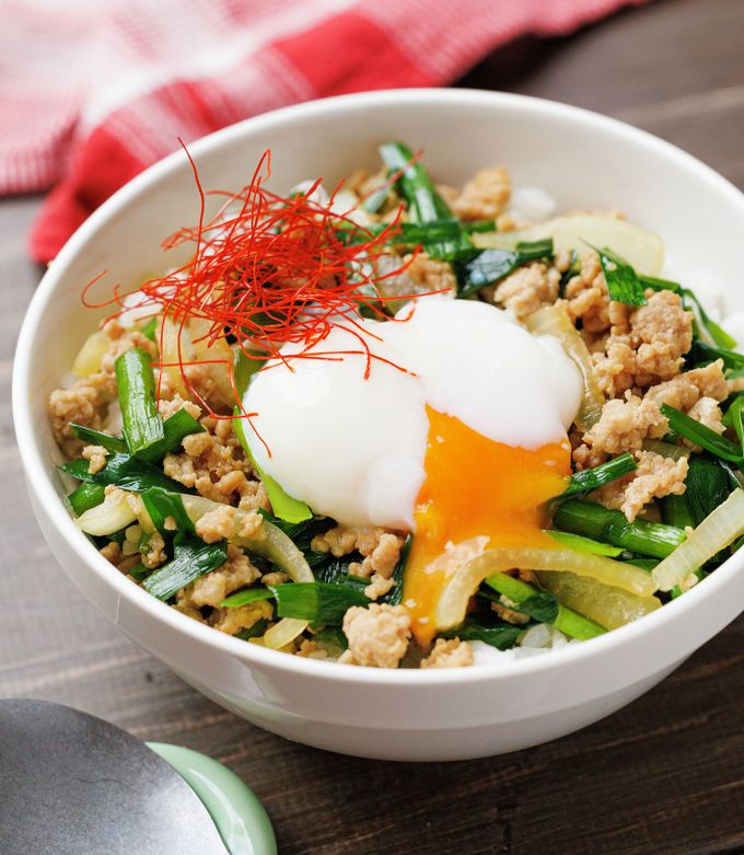 超特急‼︎豚ひき肉の甘辛卵とじ丼♡ by 樹里mamaクックパッド簡単おいしいみんなのレシピが392万品