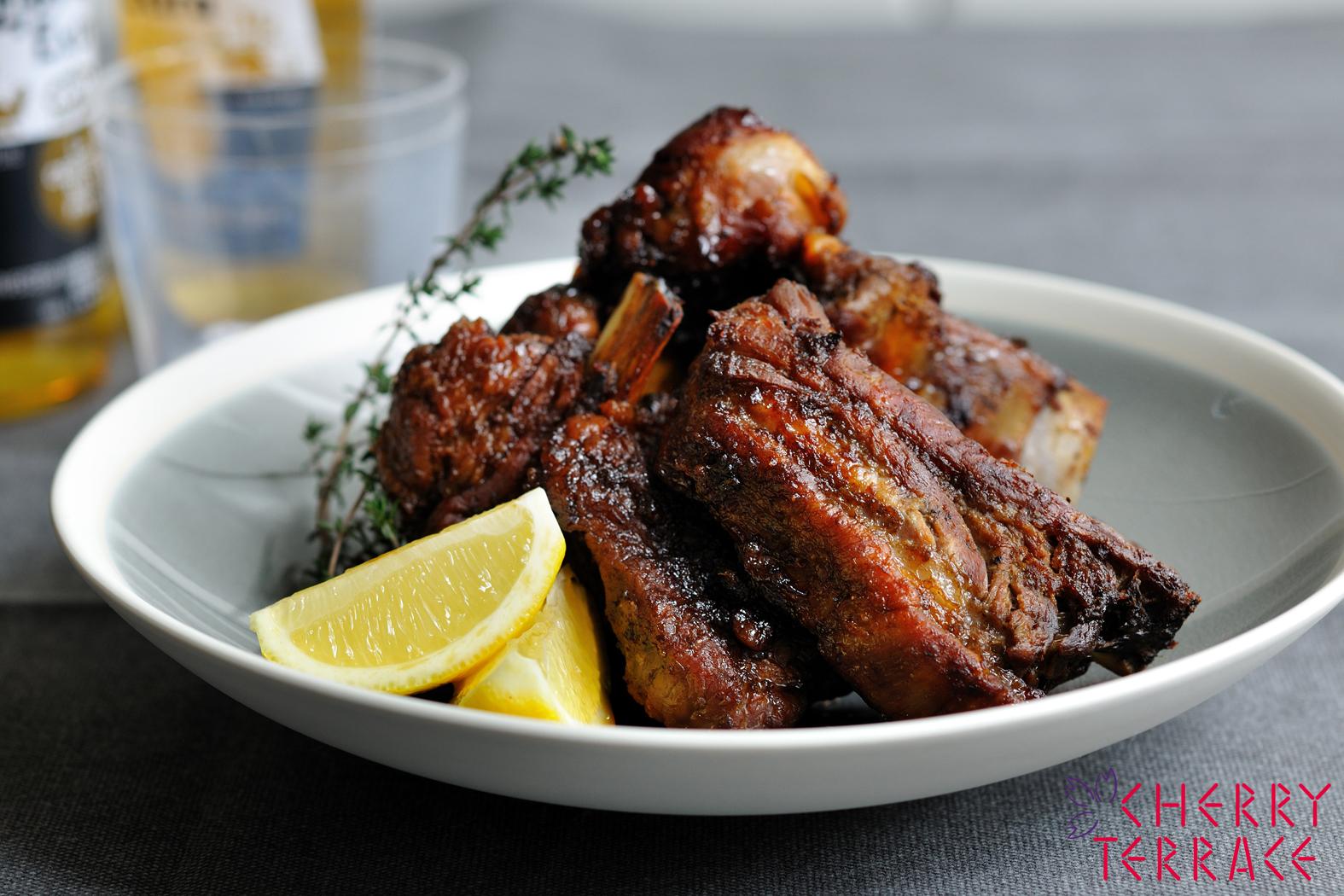 下味冷凍◇豚スペアリブの甘辛醤油漬け