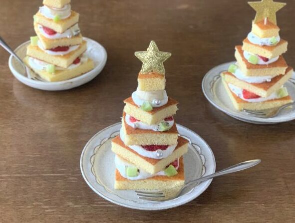 基本の ジェノワーズスポンジケーキ- さっさっさっと今日のおやつ