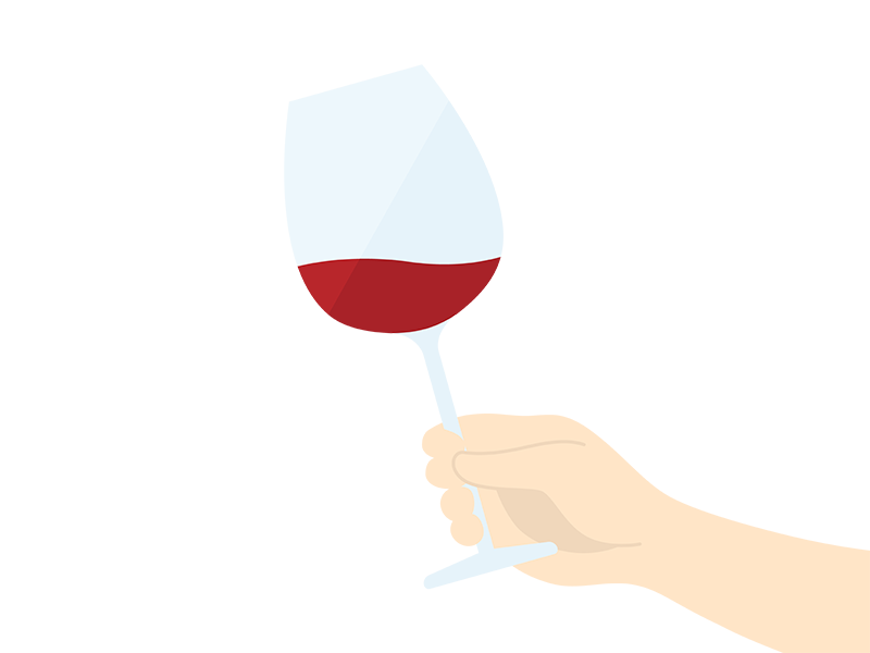 こんばんは🌃マイワインクラブです🍷, 日本と海外で、ワイングラスの持ち方が違うって知ってました？, 日本で正しいマナーとされているのは、,グラスの脚の部分「ステム」を持つ持ち方です。, この持ち方は日本独自のマナーなんです。, 国際的な正しいワイングラスの持ち方は,「ボウル」部分を手で包み込むように持つ。, 理由は諸説ありますが、細いステムを持つよりも、,