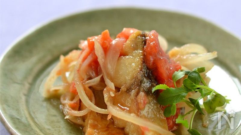 サバ缶のトマト南蛮の簡単レシピ