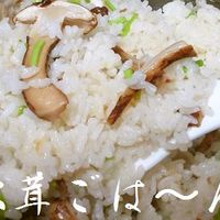 白だしで簡単♪松茸ご飯