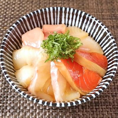 送料無料！海鮮漬け丼の具４種セット ～お茶漬けでも～日本料理和か葉オンラインショップ千葉の料亭贈り物・ギフトお取り寄せ通販