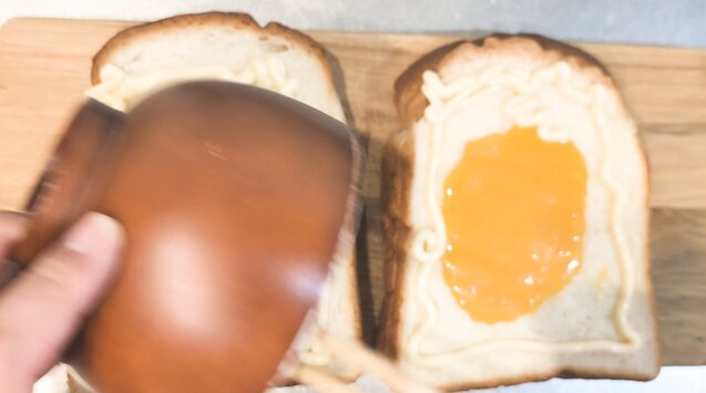 ハムと卵とチーズのトーストのレシピぱくぱく献立くん 料理レシピ