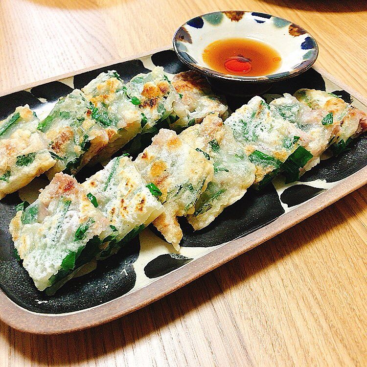 ふんわりキムチチヂミ