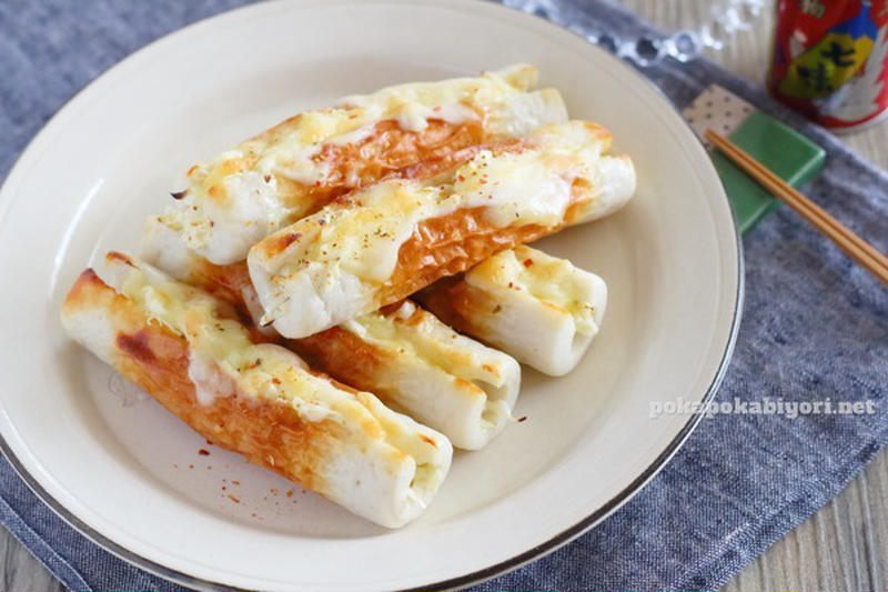 トースターで☆ちくわのチーズ焼き☆