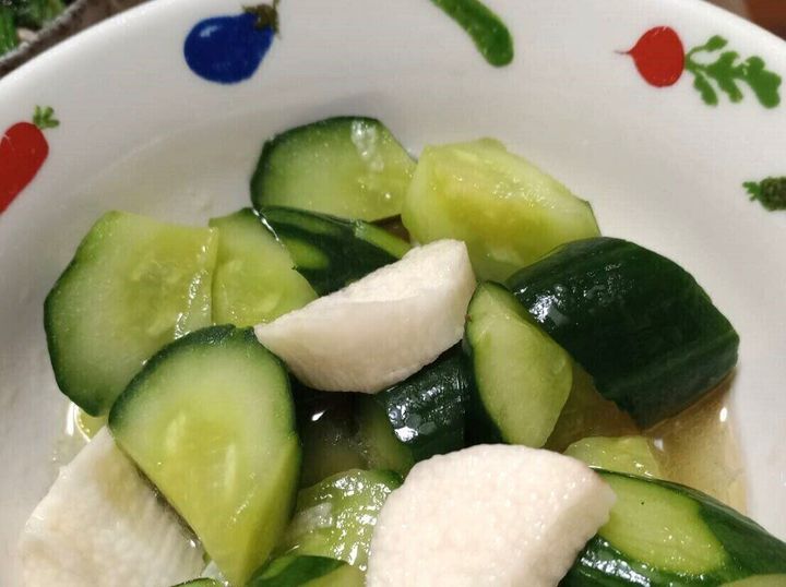 ほやときゅうりの酢の物