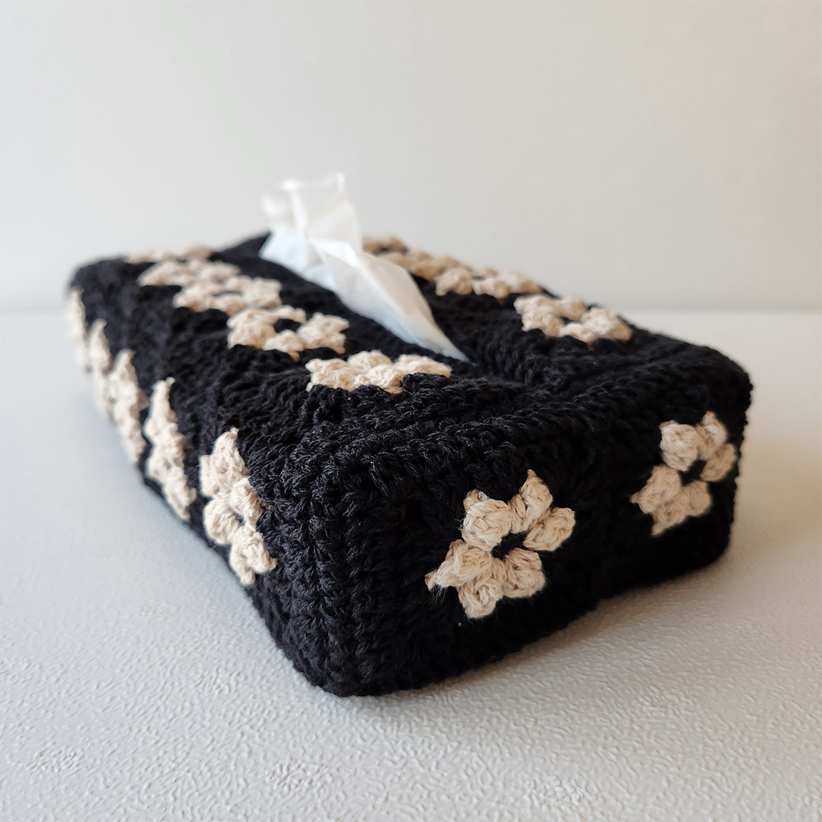 ポケットティッシュケースの編み方: Margaret garden