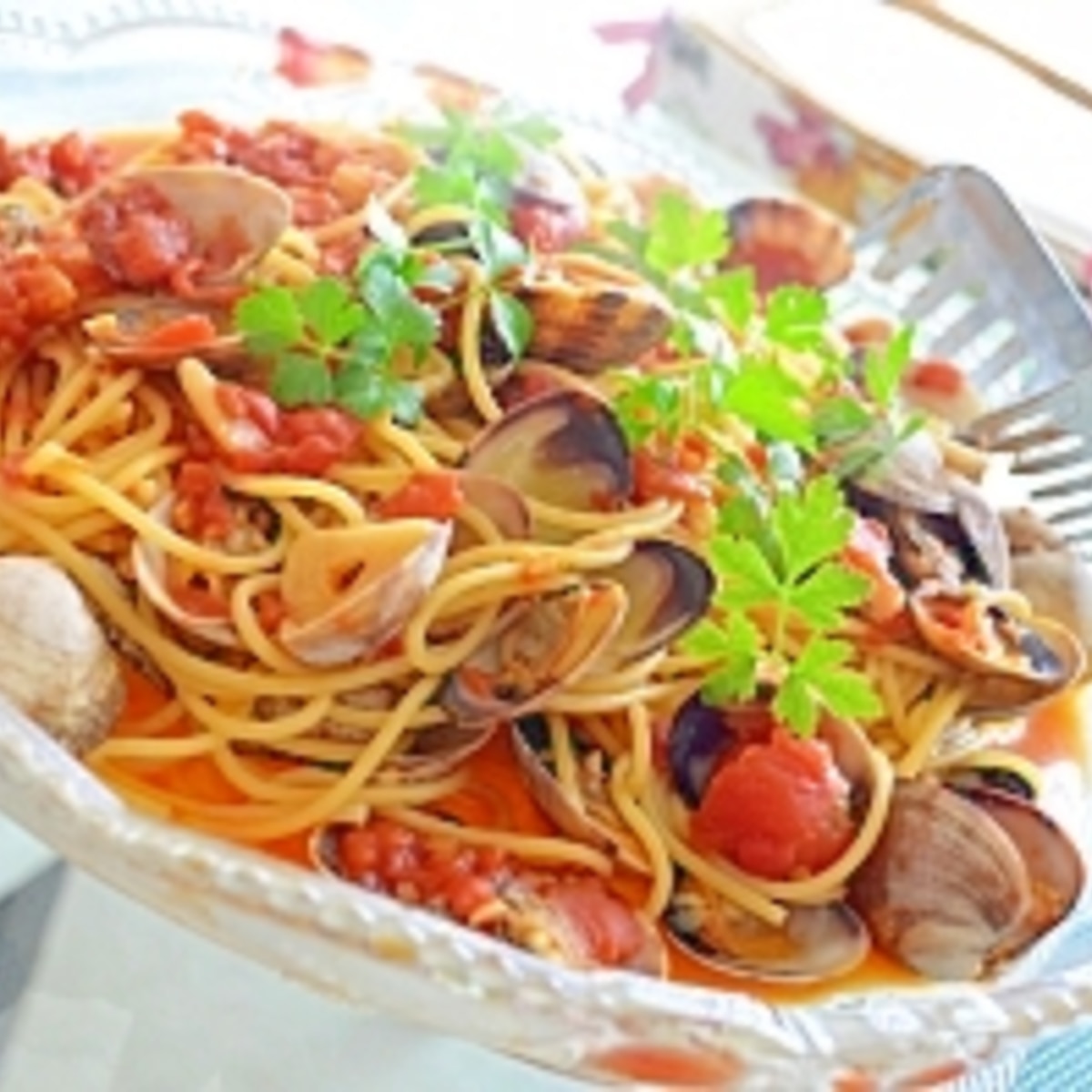 コストコのマリナラソースで簡単パスタ