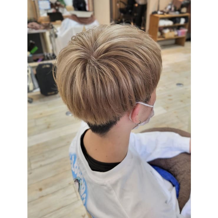 2025年秋 メンズホワイトミルクティーの髪型・ヘアアレンジ人気順ホットペッパービューティー ヘアスタイル