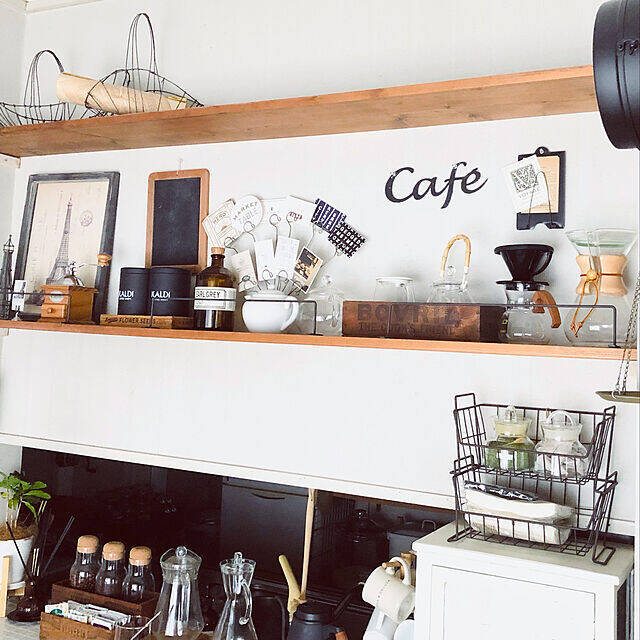 使いやすく美しくがポイント♪コーヒーグッズの収納実例2020年1月3日- エキサイトニュース