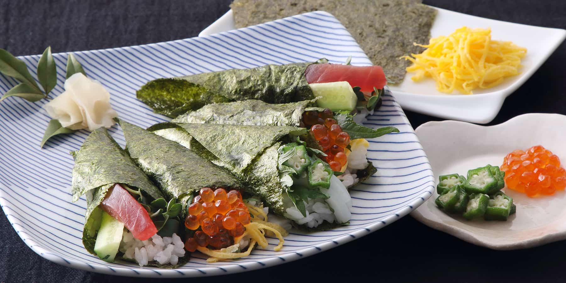 手巻き寿司の卵焼き♪