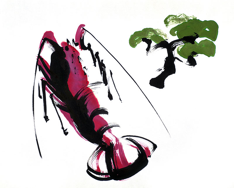 むき海老のイラスト - ONWAイラスト