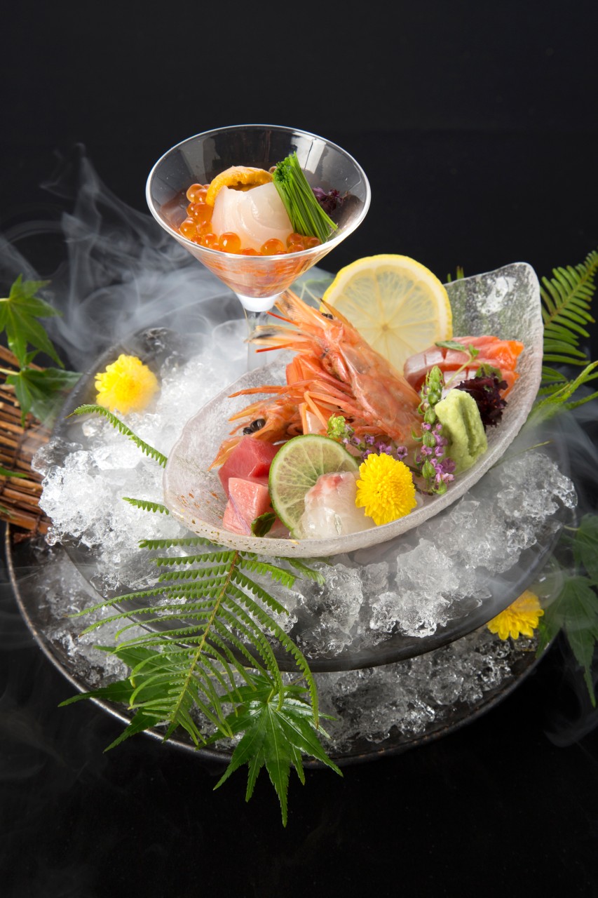 フォトジェニック映え！？家で出来る刺身の盛り付け方食・料理オリーブオイルをひとまわし