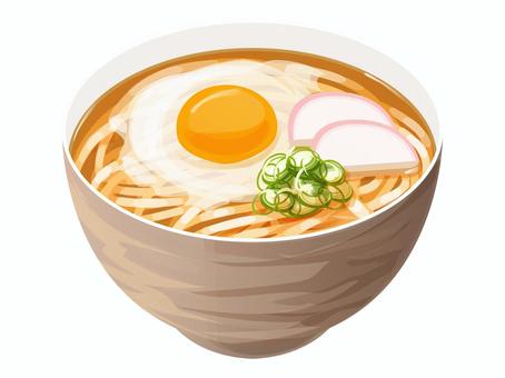 無料イラストきつねうどんパブリックドメインQ：著作権フリー画像素材集