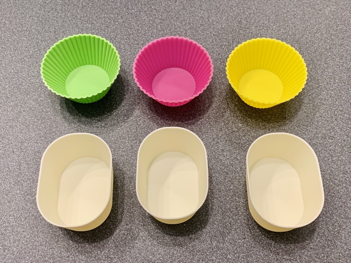 100均・セリア シリコンおかずカップがシンデレラフィットで気持ちいぃ～～♪アメトピ掲載朝の1時間で ラクウマ 3食お家ごはん〜腹ペコ3姉妹日記