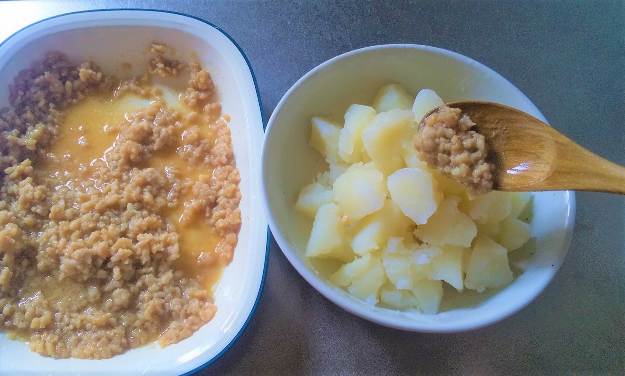 プロ直伝新ジャガ芋 小芋 の甘辛みそ炒め味噌かんぷらの作り方和食料理人が教える福島県の郷土料理新じゃがの煮ころがし