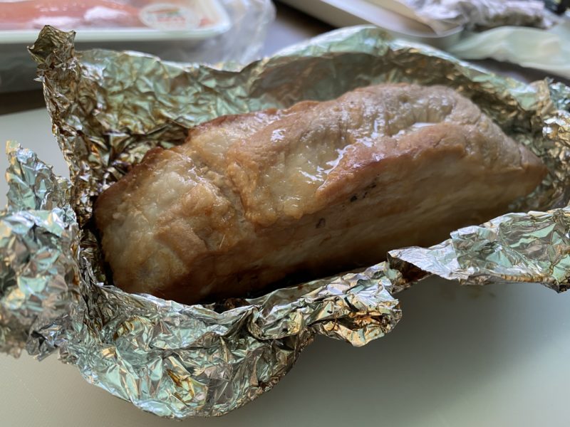 絶品キャンプ飯そのままでも炙ってもおいしい本格豚バラチャーシューGreenfield グリーンフィールド