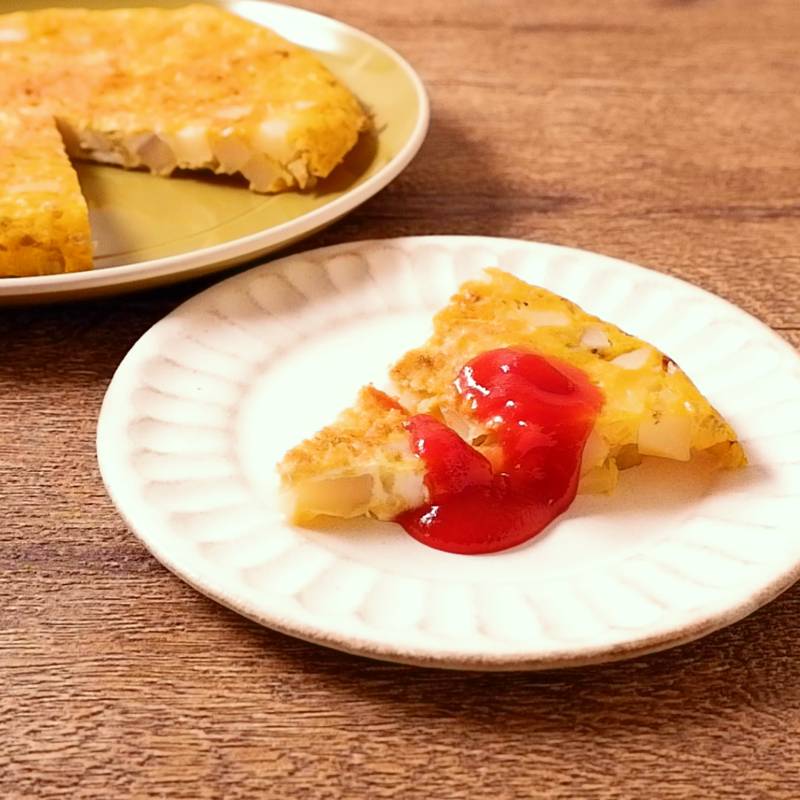 カリカリで美味しい！ じゃがいもの巣ごもり卵