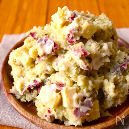 野菜ひとつ さつまいもの醤油マヨサラダ