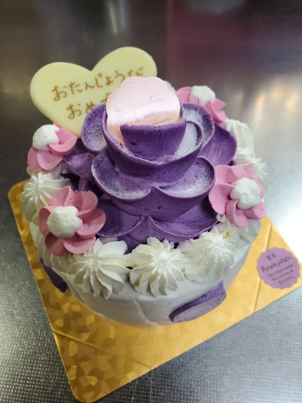 基本からアレンジまで！思わずつくりたくなる「紫イモ スポンジケーキ」のレシピ集クックパッド