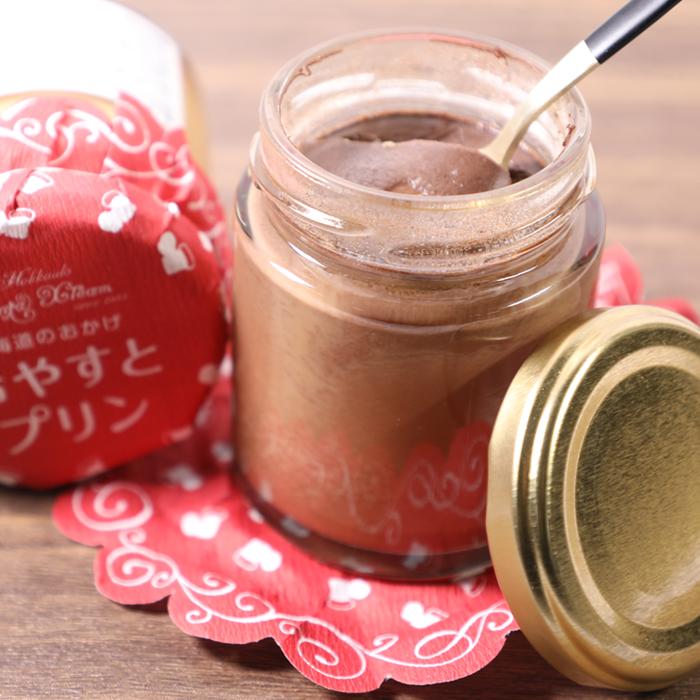 冷やすだけで簡単。焼かないチョコプリン