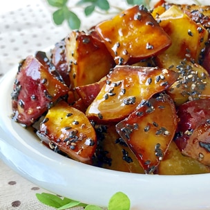 手作り♡家にあるもので大学芋のたれ レシピ・作り方