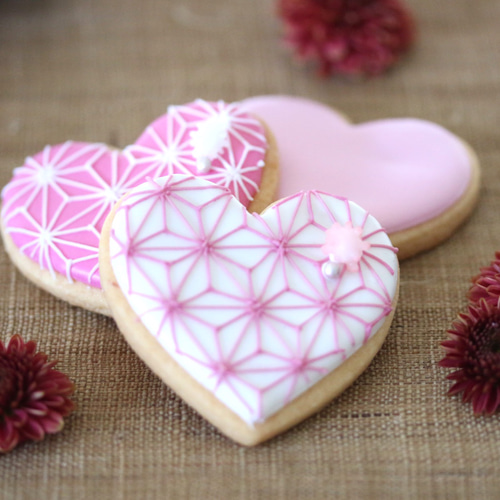 ハートクッキーをかわいくする20アイデア🫧 アイシングクッキー satisfying cookie decoratingroyal icingheart cookies