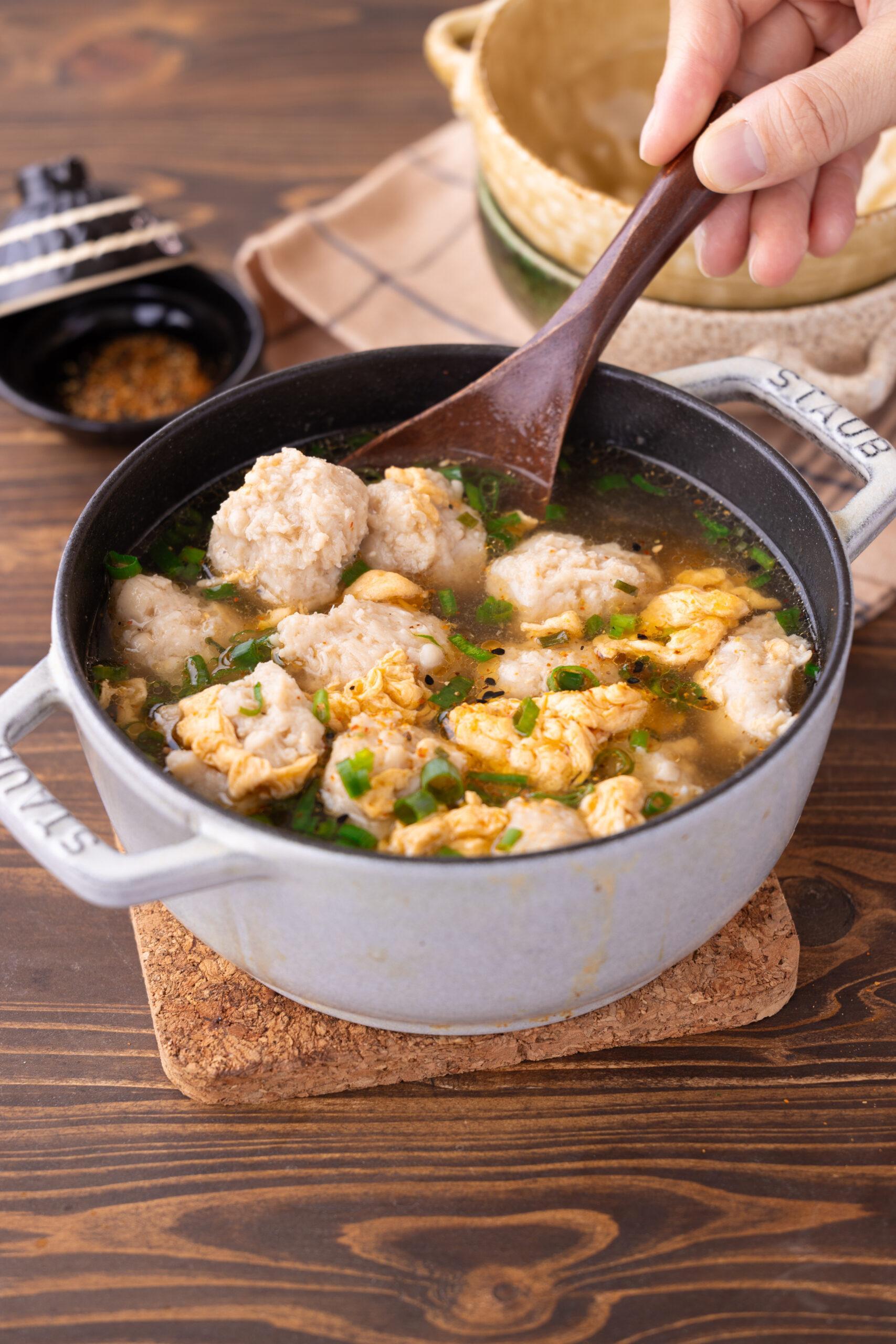 ♡肉団子と野菜のおかずスープ♡