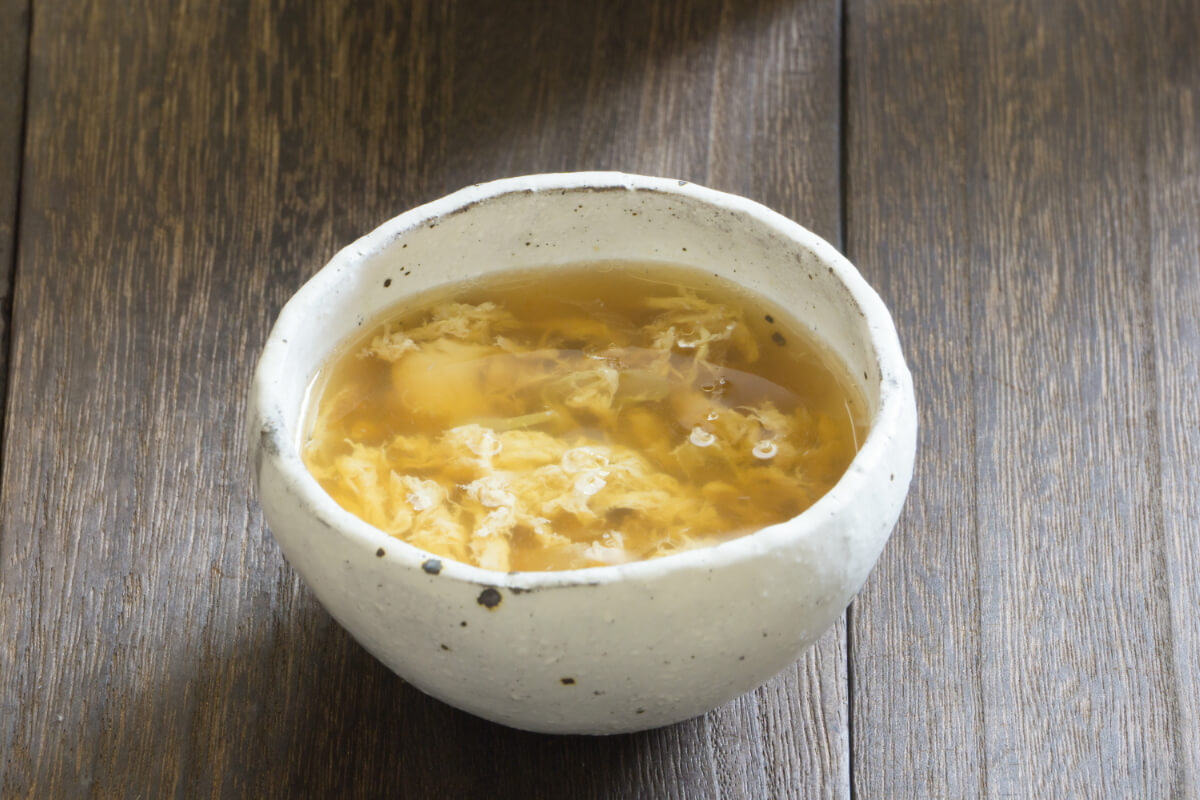 豚肉ともやしのオイマヨ卵とじ