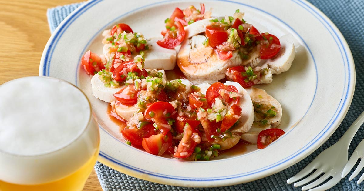 1束ぺろり「小松菜の和風コールスロー」のレシピビール女子