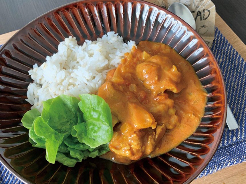 3種のスパイスで作るバターチキンカレ