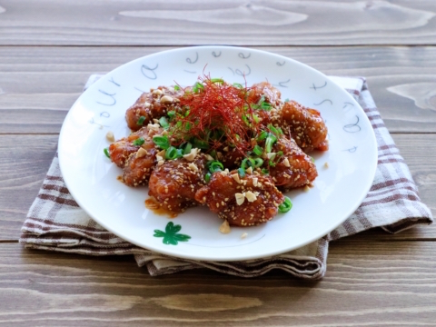 やみつき ヤンニョムチキン 作り方・レシピクラシル