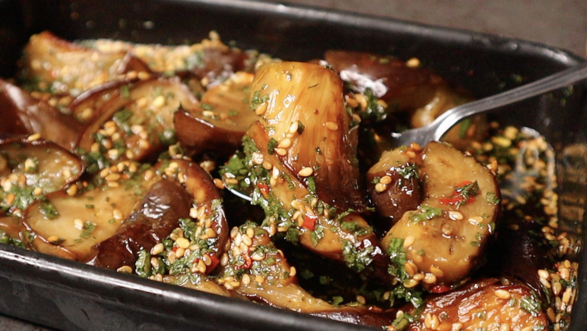 SNSで話題？！無限に食べられる作り置き『大葉なす』