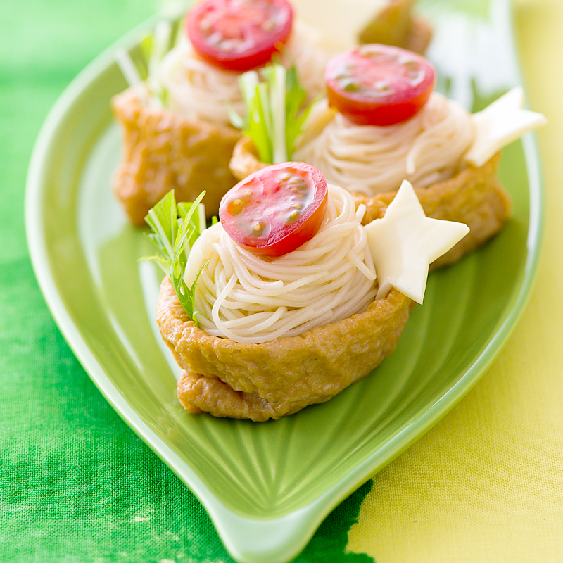 ZIP「そうめん稲荷」の作り方そうめんのリメイクレシピ知っ得レシピ