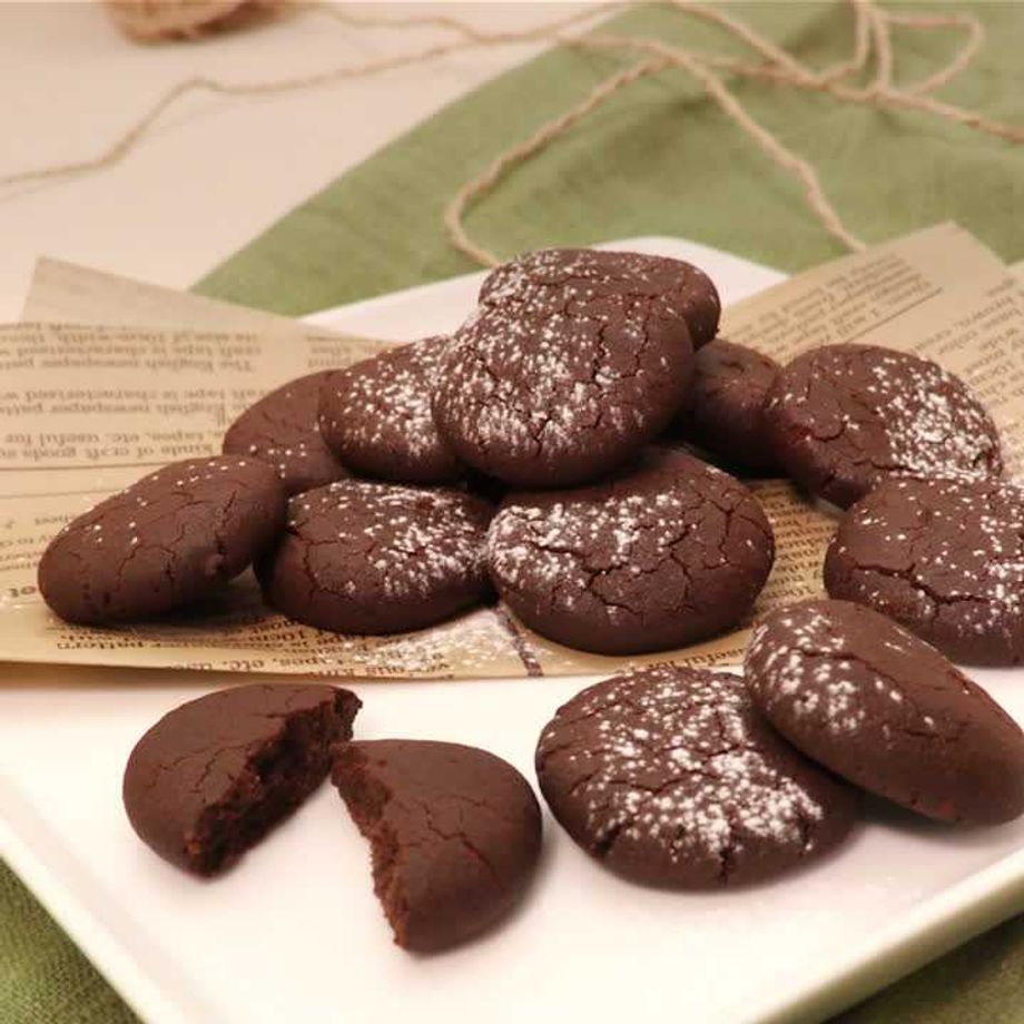 大きなココアクッキ