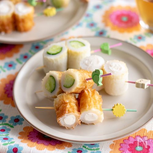 秘密の衣でサクサク!チーズとろ〜り磯辺ちくわ お弁当にも