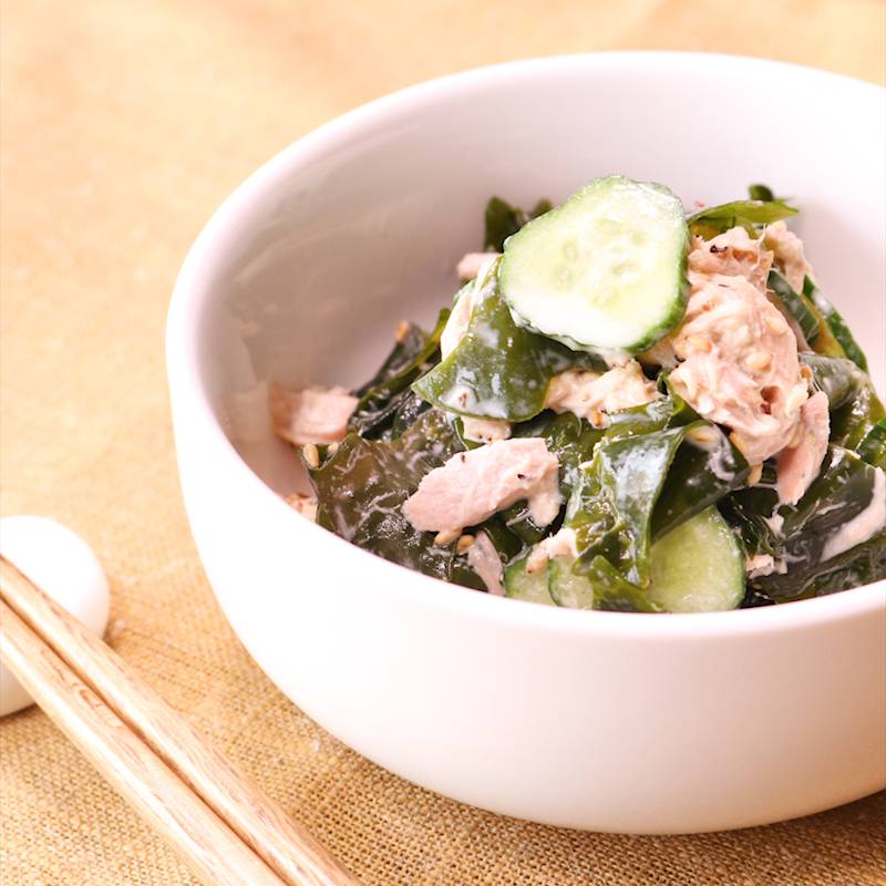 しそ香るツナきゅうりのさっぱり和え