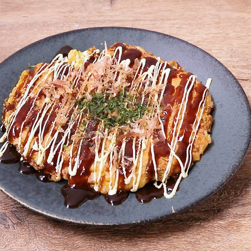 お好み焼き粉でふわふわ蒸しパン♬*.°