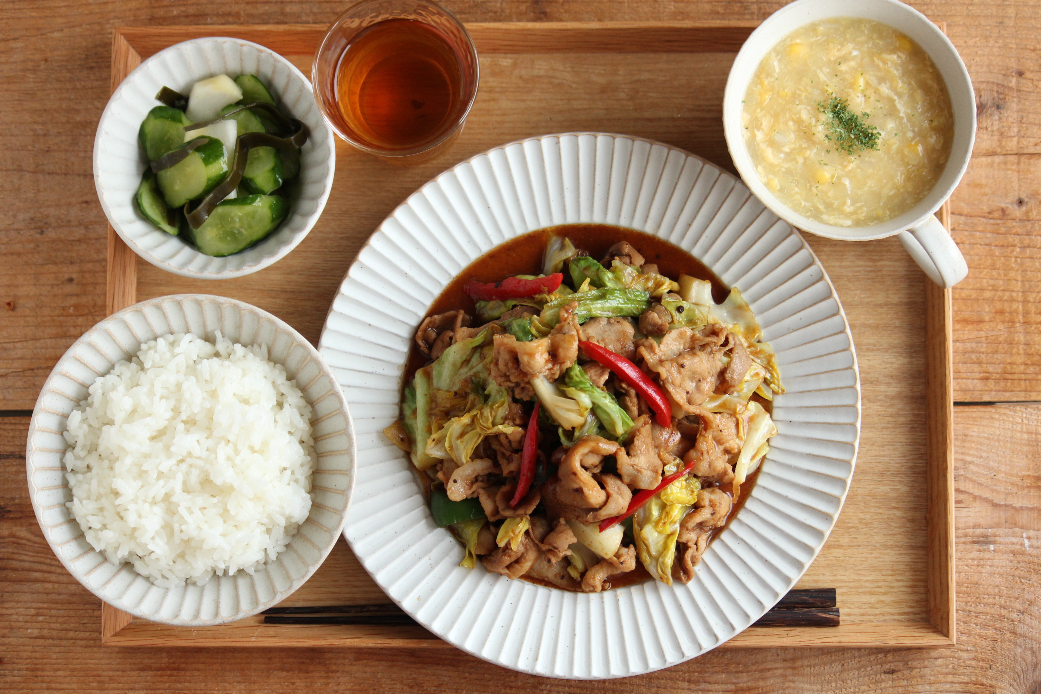 回鍋肉の献立 相性ばつぐん!食欲そそる付け合わせレシピ25選の人気レシピ・作り方デリッシュキッチン