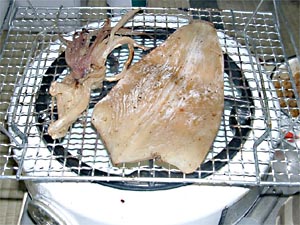 おつまみde剣先するめ焼き