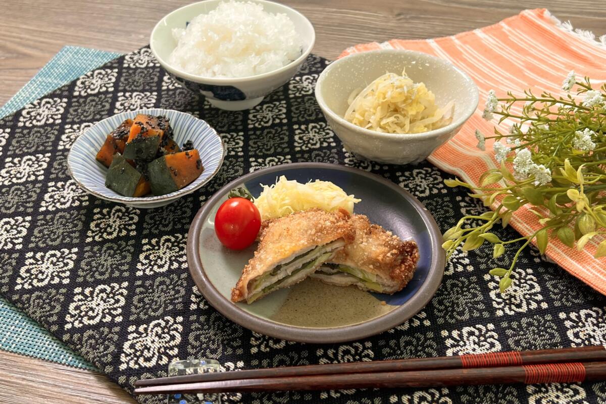 魅惑のとろけるチーズとんかつレシピと献立