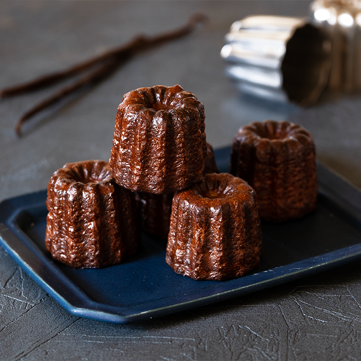 カヌレ型で♪キャラメルパンプキンケーキ