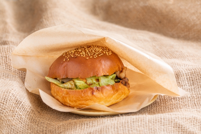 ハンバーガーお弁当 miyurumoSnapdish スナップディッシュID:mmObPa